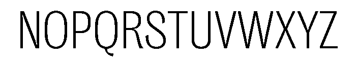 PPRightGroteskCompact Fine Instance Font UPPERCASE
