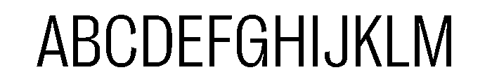 PPRightGroteskCompact Light Instance Font UPPERCASE