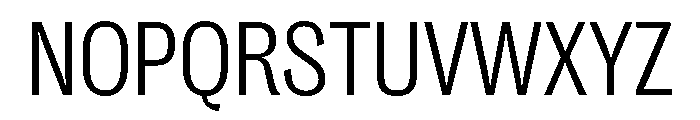 PPRightGroteskCompact Light Instance Font UPPERCASE