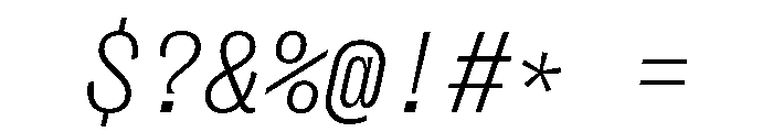 PPRightGroteskMono FineItalic Font OTHER CHARS