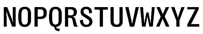 PPRightGroteskMono Medium Instance Font UPPERCASE