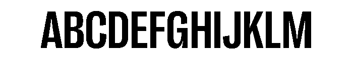 PPRightGroteskNarrow Bold Instance Font UPPERCASE