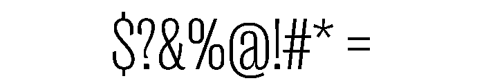 PPRightGroteskNarrow Fine Instance Font OTHER CHARS