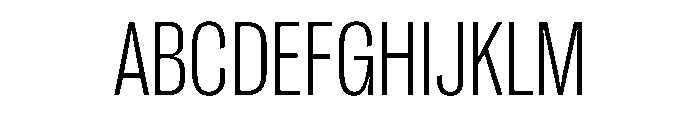 PPRightGroteskNarrow Fine Instance Font UPPERCASE