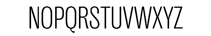 PPRightGroteskNarrow Fine Instance Font UPPERCASE