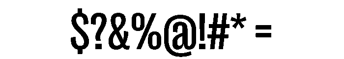 PPRightGroteskNarrow Medium Instance Font OTHER CHARS