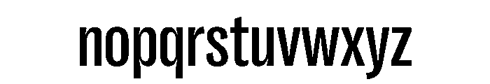 PPRightGroteskNarrow Medium Instance Font LOWERCASE