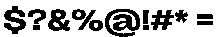 PPRightGroteskSpatial Bold Instance Font OTHER CHARS