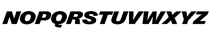 PPRightGroteskSpatial DarkItalic Instance Font UPPERCASE
