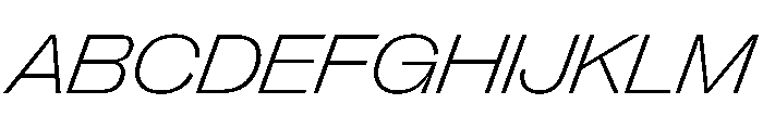 PPRightGroteskSpatial FineItalic Instance Font UPPERCASE