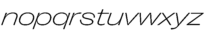 PPRightGroteskSpatial FineItalic Instance Font LOWERCASE