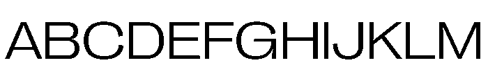 PPRightGroteskSpatial Light Instance Font UPPERCASE