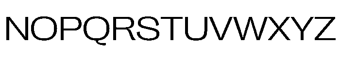 PPRightGroteskSpatial Light Instance Font UPPERCASE