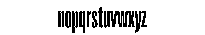PPRightGroteskTall Bold Instance Font LOWERCASE