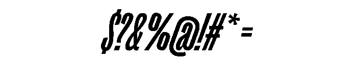 PPRightGroteskTall BoldItalic Instance Font OTHER CHARS