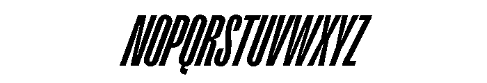 PPRightGroteskTall BoldItalic Instance Font UPPERCASE