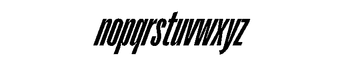 PPRightGroteskTall BoldItalic Instance Font LOWERCASE