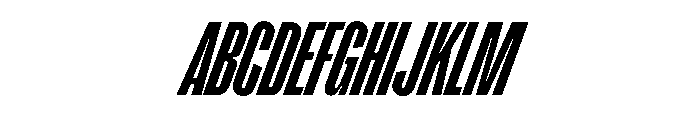 PPRightGroteskTall DarkItalic Instance Font UPPERCASE