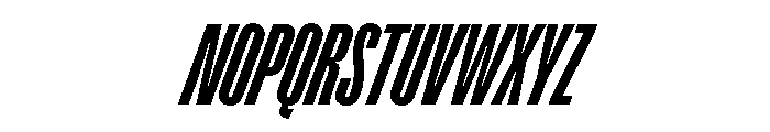 PPRightGroteskTall DarkItalic Instance Font UPPERCASE
