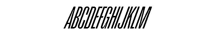 PPRightGroteskTall LightItalic Instance Font UPPERCASE