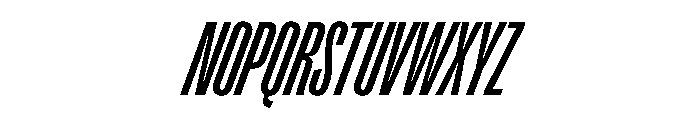 PPRightGroteskTall MediumItalic Instance Font UPPERCASE