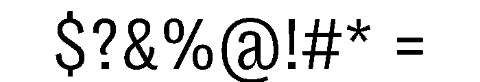 PPRightGroteskTextCompact Regular Instance Font OTHER CHARS