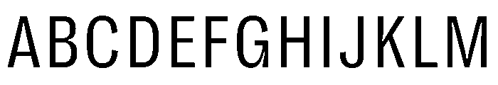 PPRightGroteskTextCompact Regular Instance Font UPPERCASE