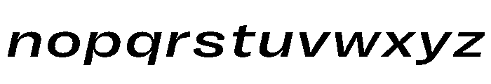 PPRightGroteskTextSpatial MediumItalic Instance Font LOWERCASE