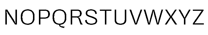 PPRightGroteskTextWide Light Instance Font UPPERCASE
