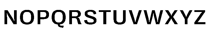 PPRightGroteskTextWide Medium Instance Font UPPERCASE