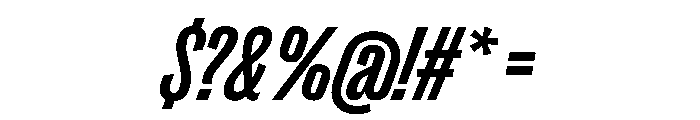 PPRightGroteskTight BoldItalic Instance Font OTHER CHARS