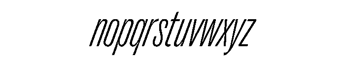 PPRightGroteskTight FineItalic Instance Font LOWERCASE