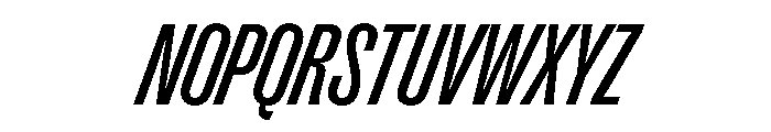 PPRightGroteskTight MediumItalic Instance Font UPPERCASE