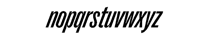PPRightGroteskTight MediumItalic Instance Font LOWERCASE