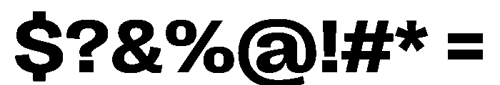 PPRightGroteskWide Bold Instance Font OTHER CHARS