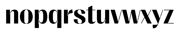 PPRightSans Bold Instance Font LOWERCASE