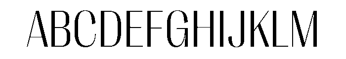 PPRightSans CompactLight Instance Font UPPERCASE