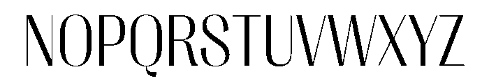 PPRightSans CompactLight Instance Font UPPERCASE