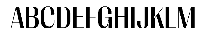 PPRightSans CompactMedium Instance Font UPPERCASE