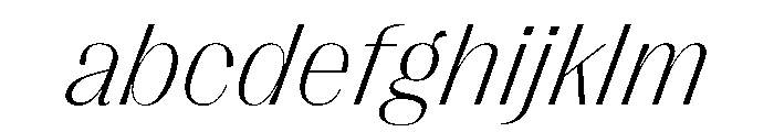 PPRightSans FineItalic Instance FONT