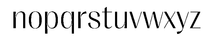 PPRightSans Light Instance Font LOWERCASE