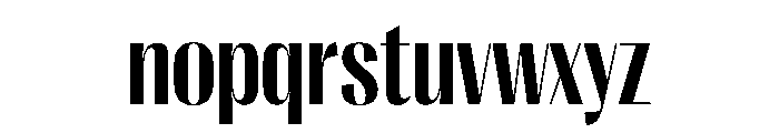 PPRightSans NarrowBold Instance Font LOWERCASE