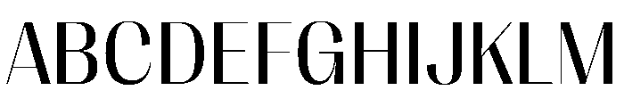PPRightSans Regular Instance Font UPPERCASE