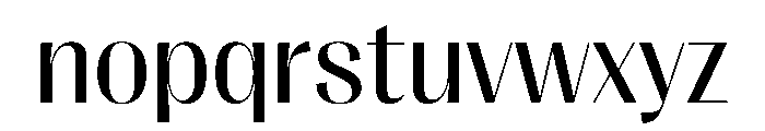 PPRightSans Regular Instance Font LOWERCASE