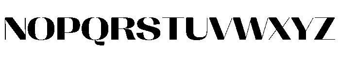 PPRightSans SpatialBold Instance Font UPPERCASE