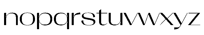 PPRightSans SpatialLight Instance Font LOWERCASE