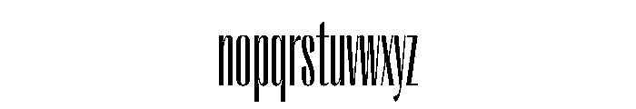 PPRightSans TallLight Instance Font LOWERCASE