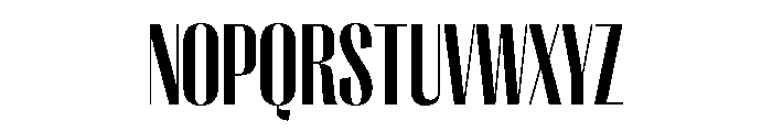 PPRightSans TightBold Instance Font UPPERCASE