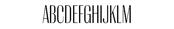 PPRightSans TightFine Instance Font UPPERCASE
