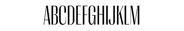 PPRightSans TightLight Instance Font UPPERCASE